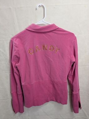 Y2K Pink Tracksuit W "Candy" On The Back